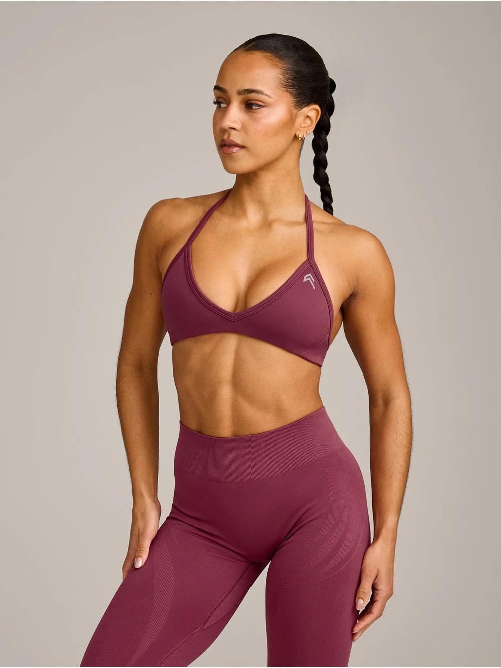 ENHANCELIFT™ SEAMLESS MINIMAL HALTER NECK BRALETTE